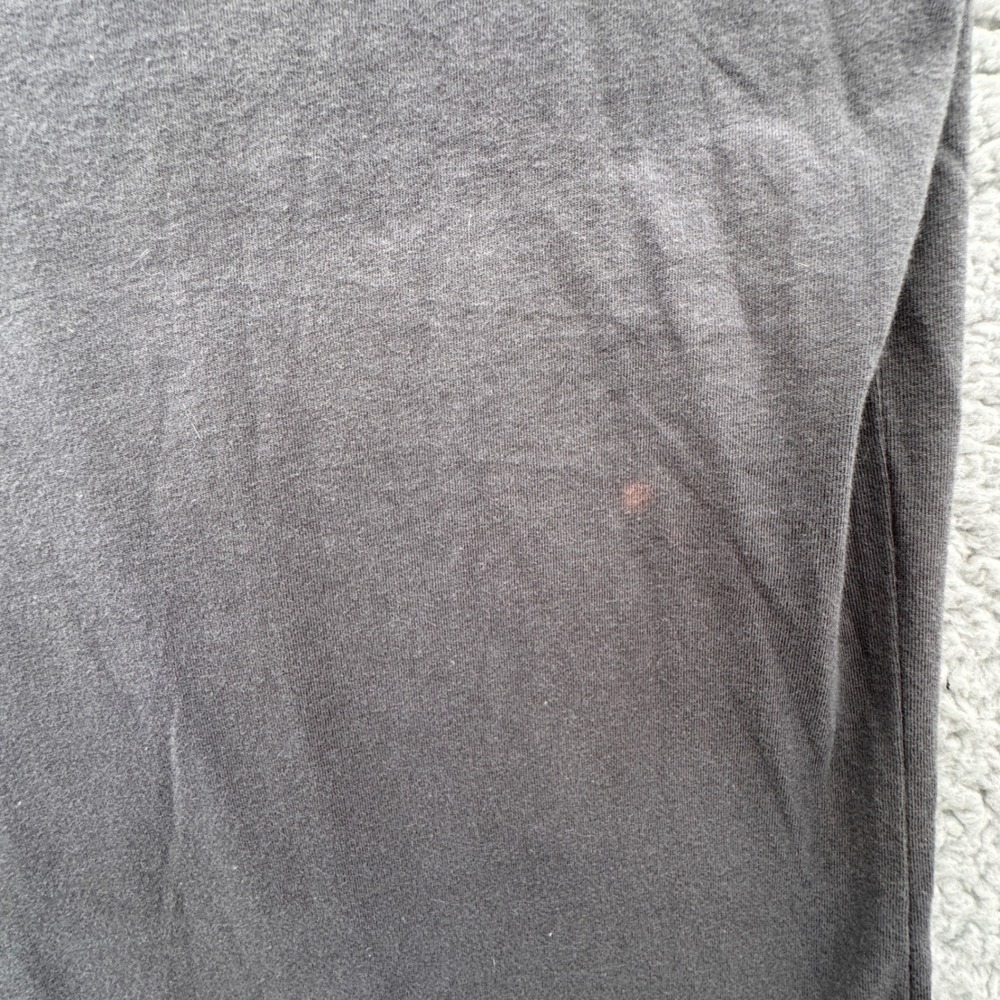 Next Level Black Happy Band T-Shirt Charcoal Gray‎ Record Graphic Mens Medium - Picture 6 of 9